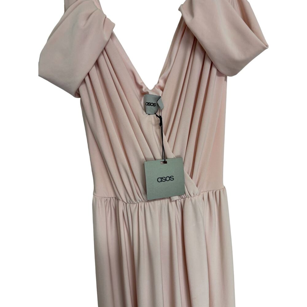 ASOS Pink Maxi Dress Womens Size 4 - Picture 7 of 8